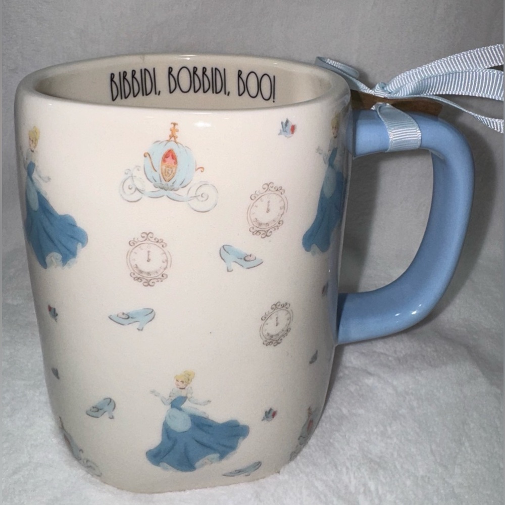 Rae Dunn Cinderella Bibbidi Bobbidi Boo Mug
